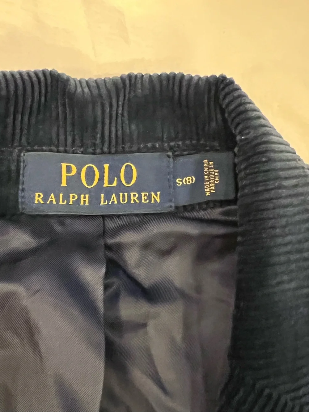 Kids Polo Ralph Lauren Navy Corduroy Blazer